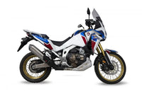 scorpion serket taper slip on exhaust honda crf1100l africa twin 2020
