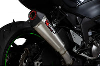 scorpion serket taper slip on exhaust kawasaki ninja zx 6r 2017