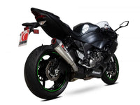 scorpion serket taper slip on exhaust kawasaki ninja zx 6r 2017
