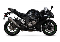 scorpion serket taper slip on exhaust kawasaki ninja zx 6r 2017