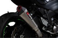scorpion serket taper slip on exhaust kawasaki ninja zx 6r 2017