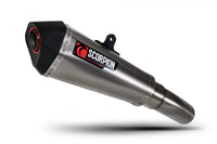 scorpion serket taper slip on exhaust kawasaki ninja zx 6r 2017