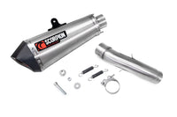 scorpion serket taper slip on exhaust ktm 125 duke 2021 2023