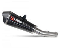 scorpion serket taper slip on exhaust ktm 390 duke 2021
