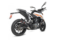 scorpion serket taper slip on exhaust ktm 390 duke 2021