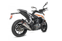 scorpion serket taper slip on exhaust ktm 390 duke 2021