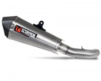 scorpion serket taper slip on exhaust ktm 390 duke 2021