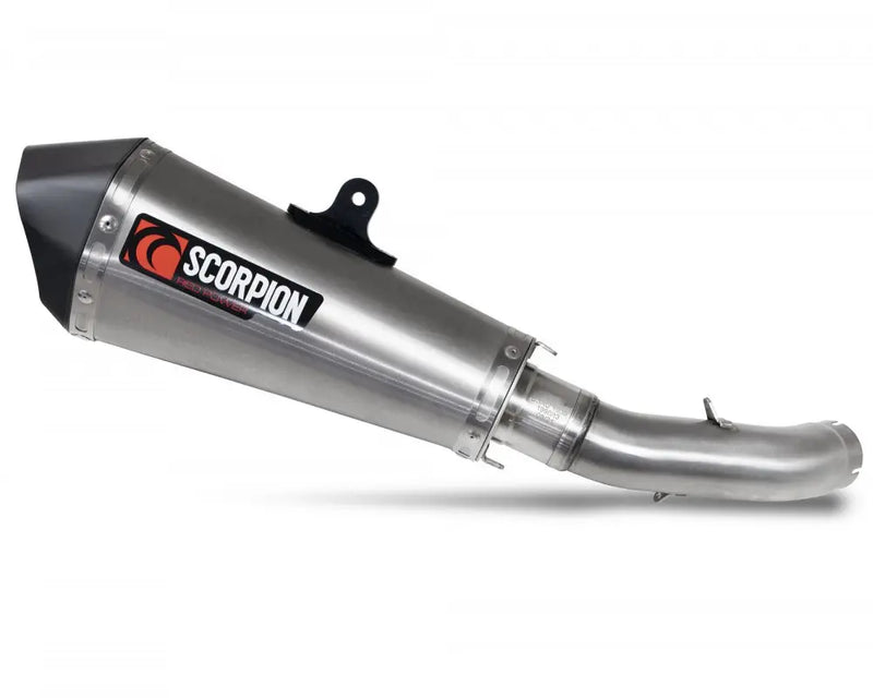 scorpion serket taper slip on exhaust ktm 390 duke 2021