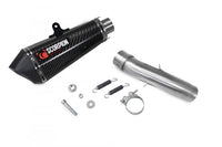 scorpion serket taper slip on exhaust ktm 390 duke 2021