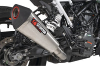 scorpion serket taper slip on exhaust ktm 390 duke 2021
