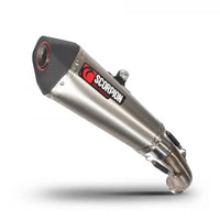 scorpion serket taper slip on exhaust ktm rc390 2017 2020