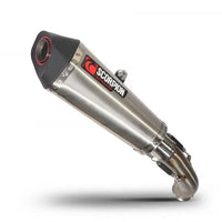 scorpion serket taper slip on exhaust ktm rc390 2017 2020