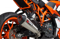 scorpion serket taper slip on exhaust ktm rc390 2017 2020