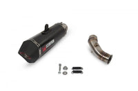 scorpion serket taper slip on exhaust ktm rc390 2017 2020