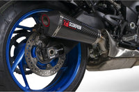 scorpion serket taper slip on exhaust suzuki gsx s 1000 gt gx 2022