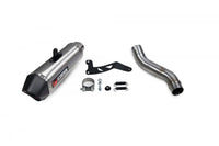 scorpion serket taper slip on exhaust triumph speed triple 1050 r s 2018