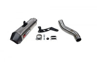 scorpion serket taper slip on exhaust triumph speed triple 1050 r s 2018