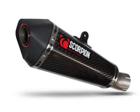 scorpion serket taper slip on exhaust triumph street triple 765 2020