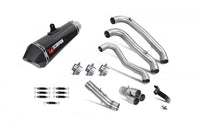 scorpion serket taper slip on exhaust triumph trident 660 tiger sport 660