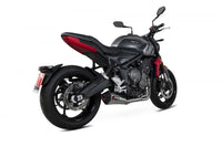 scorpion serket taper slip on exhaust triumph trident 660 tiger sport 660