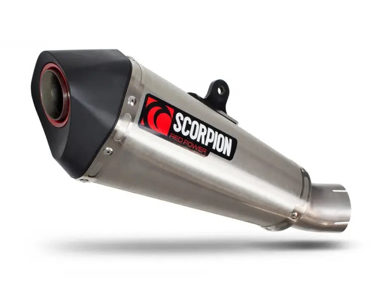 scorpion serket taper slip on exhaust triumph trident 660 tiger sport 660
