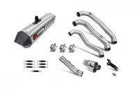 scorpion serket taper slip on exhaust triumph trident 660 tiger sport 660