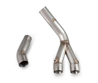 scorpion de cat link pipe yamaha fz 10 mt 10 stainless steel 2016 2019