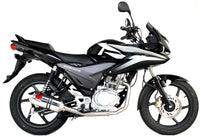 scorpion factory oval full system exhaust honda cbf125 2008 2015