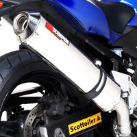 scorpion factory oval slip on exhaust suzuki sv650 2004 2015