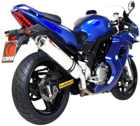 scorpion factory oval slip on exhaust suzuki sv650 2004 2015