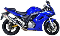 scorpion factory oval slip on exhaust suzuki sv650 2004 2015