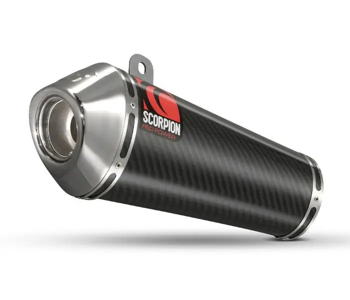 scorpion power cone slip on exhaust kawasaki ninja zx6r 2009 2012