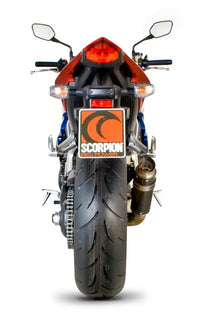 scorpion rp1 gp slip on exhaust honda cb1000r 2008 2017