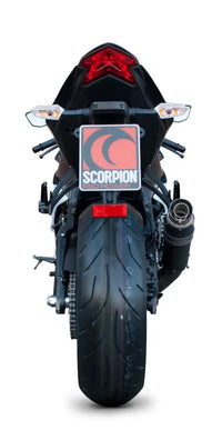 scorpion rp1 gp slip on exhaust kawasaki ninja zx6r 2013 2019