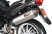 scorpion serket parallel slip on exhaust bmw f800gt f800r 2013 2019