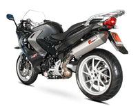 scorpion serket parallel slip on exhaust bmw f800gt f800r 2013 2019