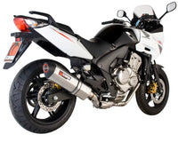 scorpion serket parallel slip on exhaust honda cbf 600 2008 2014
