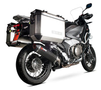 scorpion serket parallel slip on exhaust honda vfr1200x crosstourer 2012 2019