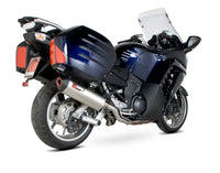 scorpion serket parallel slip on exhaust kawasaki concours 14 gtr1400 2007 2019