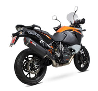 scorpion serket parallel slip on exhaust ktm 1050 adventure 2015 2016