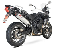 scorpion serket parallel slip on exhaust triumph tiger 800 2011 2016