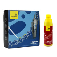 scottoiler vsystem vacuum chain oiler with lubricant