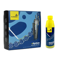 scottoiler vsystem vacuum chain oiler with lubricant