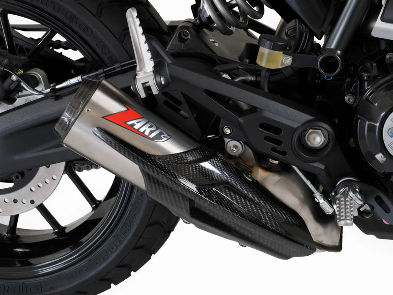 zard exhaust racing slip on ducati scrambler 800 2023 2024