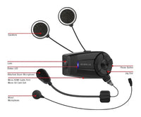 sena bluetooth headset camera 10c evo