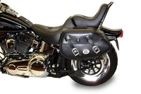 hepco becker leather bag holder harley davidson fxstc flstsb flstf