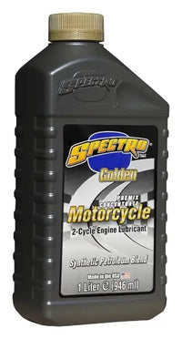 spectro golden 2 cycle pre mix engine motorcycle oil
