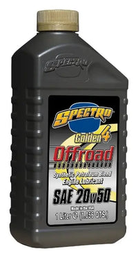 spectro golden 4 off road semi synthetic motorcycle oil