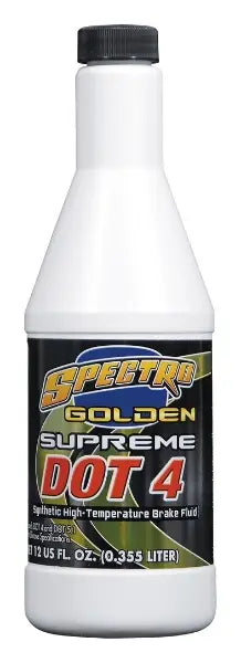 spectro golden supreme dot 4 motorcycle brake fluid