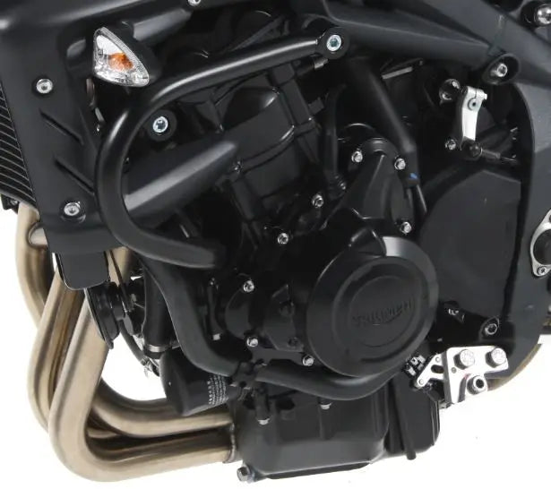 hepco becker engine guard triumph street triple